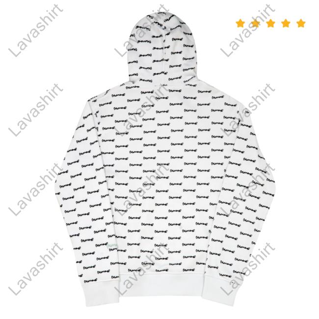 Official Money Clothing Micro Sig All Over Print Crewneck 3D AOP White