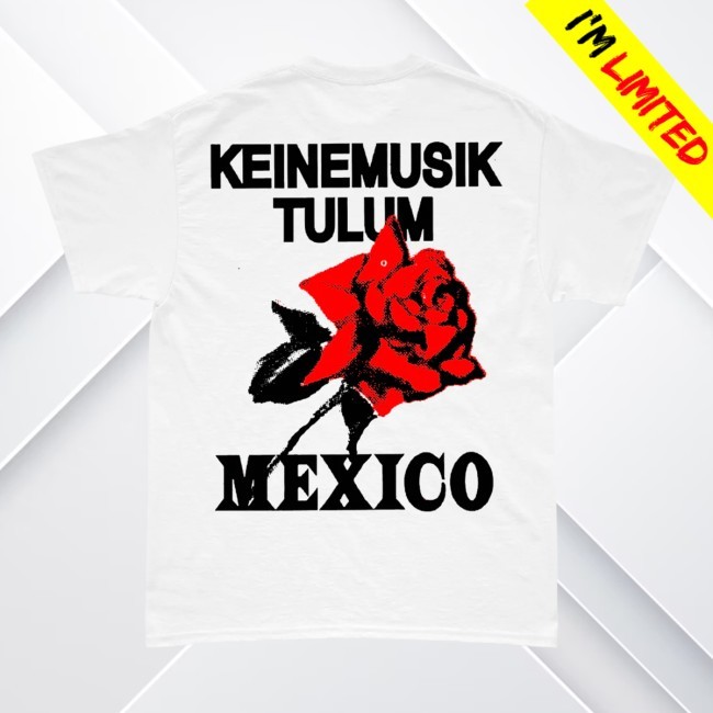 Tulum Rose New Tee Keinemusik Merch