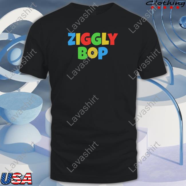 Colorful Ziggly Bop Crewneck Sweatshirt