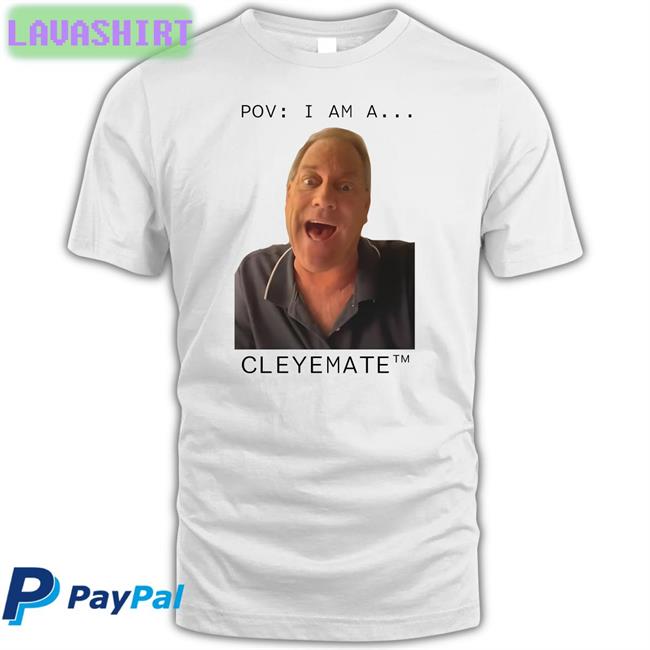 Rodger Cleye Merch Pov I Am A...Cleyemate Crewneck Sweatshirt Rodgercleye