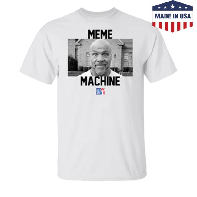 Boxofgimmicks Merch Meme Machine Black (Kas) White Long Sleeve Shirt