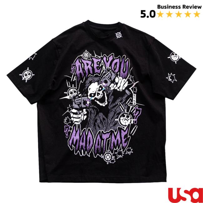 Official Shirtz Cool Merch The Mad At Me Are U Mad At Me? Hot Shirt