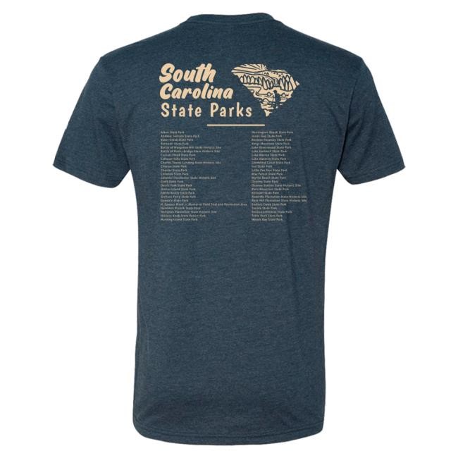 Official Wild Tribute Merch Shop South Carolina State Parks Sketch T Shirt
