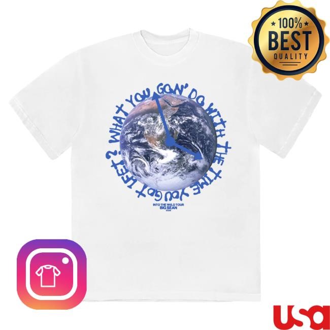 Big Sean Into the W!ld Tour Tshirt Big Sean Store Merch Shop Official