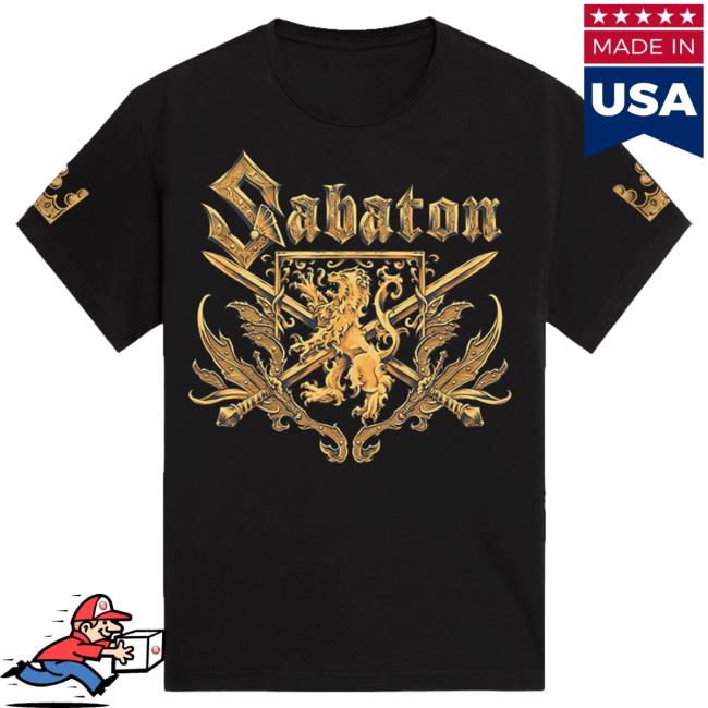 Official Sabaton Merch Store Sabaton Swedish Tour 2023 T Shirt Sabaton Shop