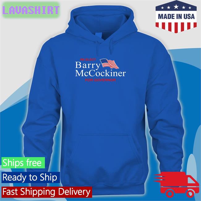 Re-Elect Barry Mccockiner For Governor Crewneck Shitheadsteve Shop