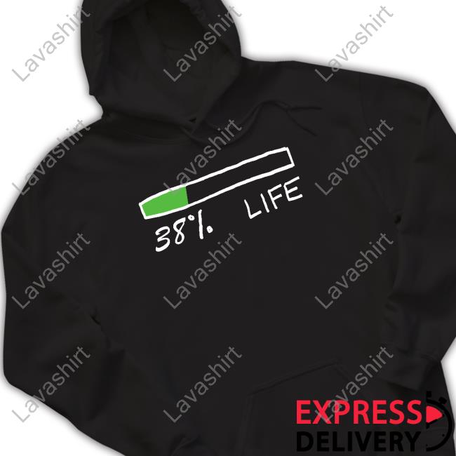 Nas Daily Merch 38% Life T-Shirt