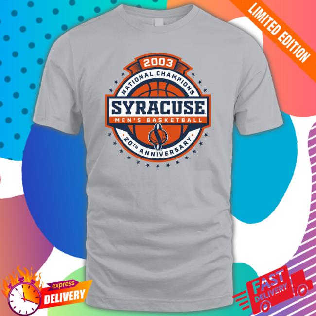 Syracuse Merch Syracuse Orange 20Th Champs Ball Long Sleeve Tee