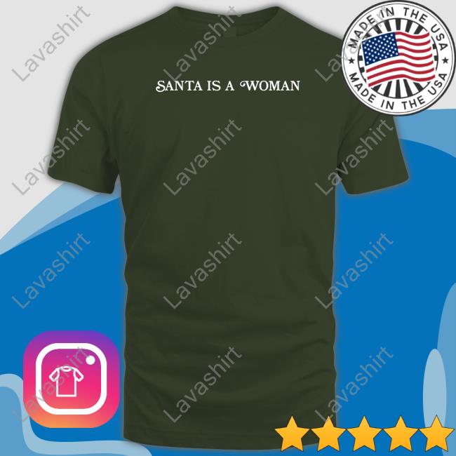 Official Santa Is A Woman Sweatshirt
