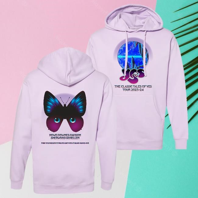 Yes Official Store Tales Of Yes 2023 Tour Popover Hoodie