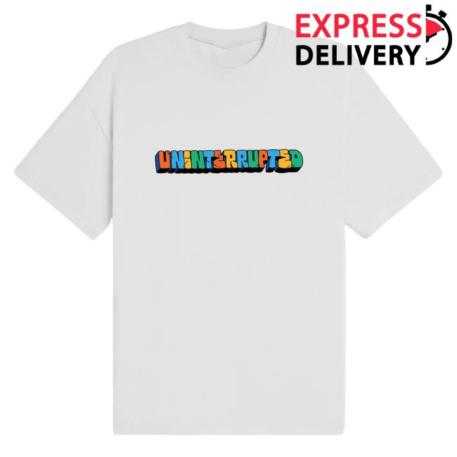 Official Maverick Carter Uninterrupted Clothing Store Shop Un Concrete Shirts White Mavcarter