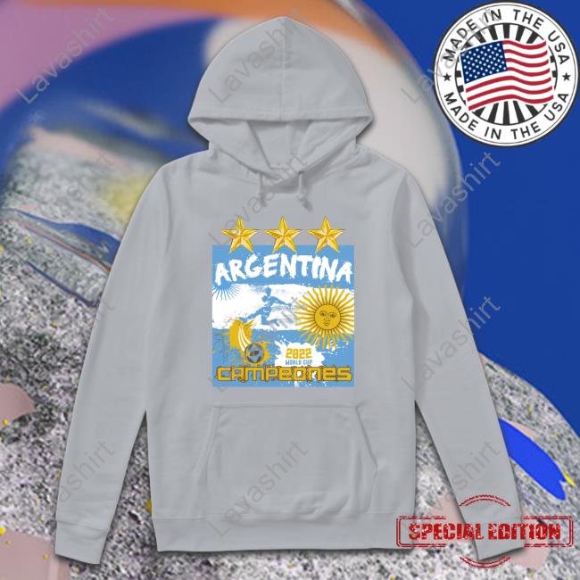 Argentina 2022 World Cup Campeones T-Shirt
