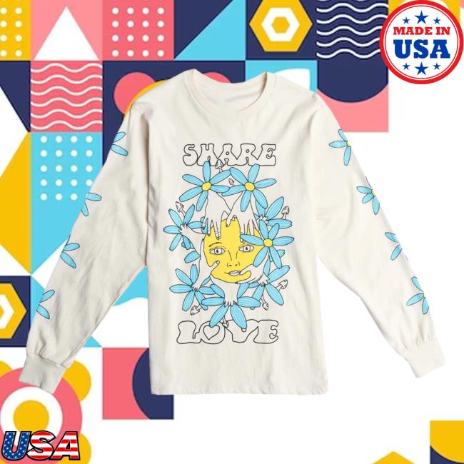 Official Altru Apparel Clothing Share Love Aop Hooded Sweatshirt 3D All Over Print