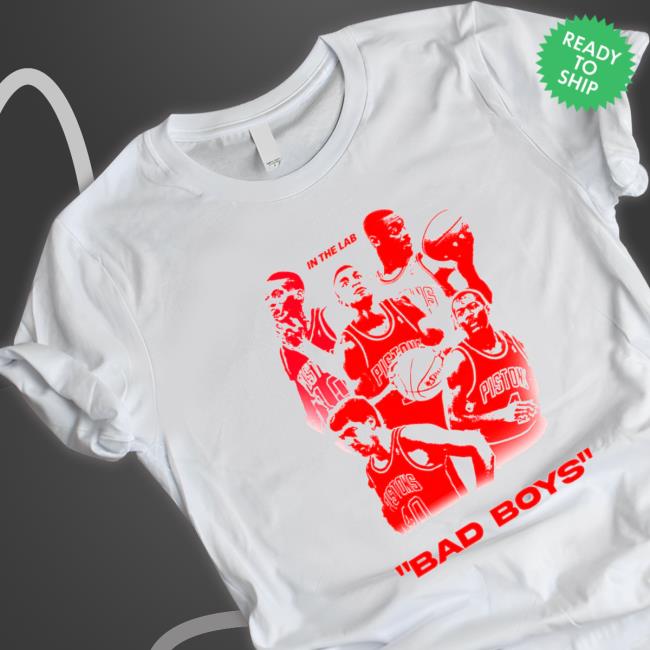Official The Legends Tee - "Bad Boys" Pistons Shirts The Legends Tee - "Bad Boys" Pistons Shirts