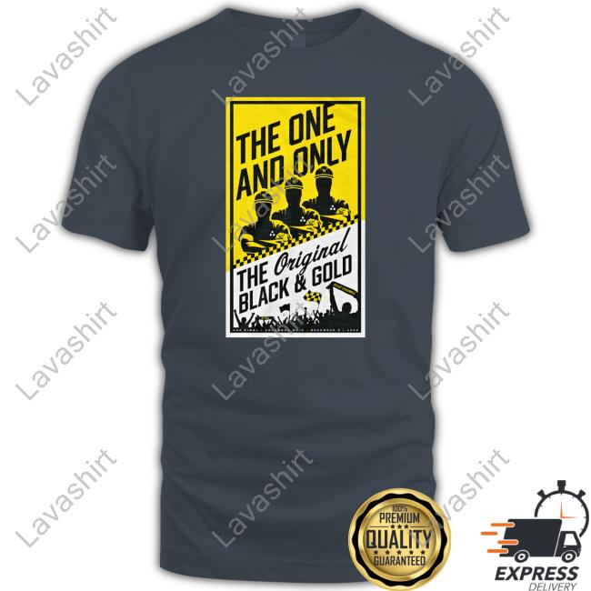 Official Supporter Supply Merch The One And Only The Original Black & Gold Shirts