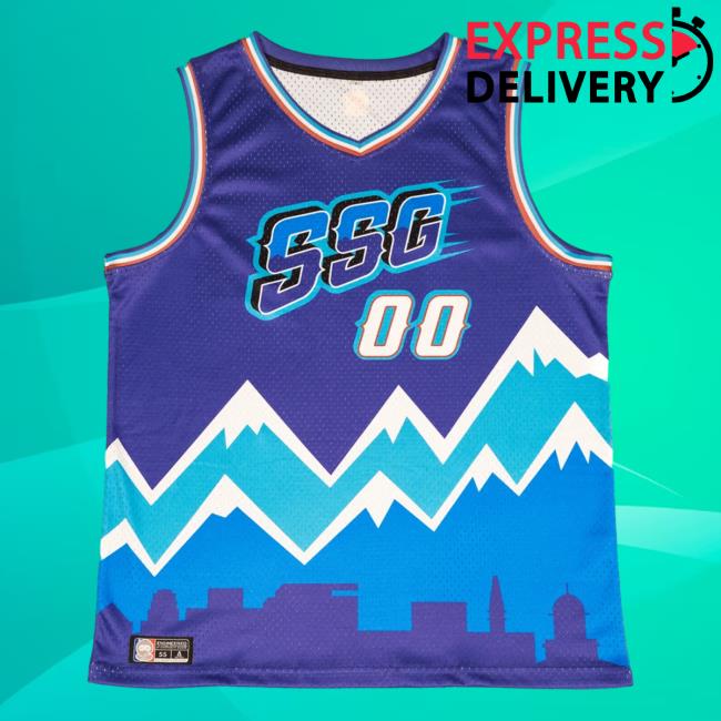 Official Ssg Merch Store Spacestation Gaming Ssg Basketball Jersey T-Shirt