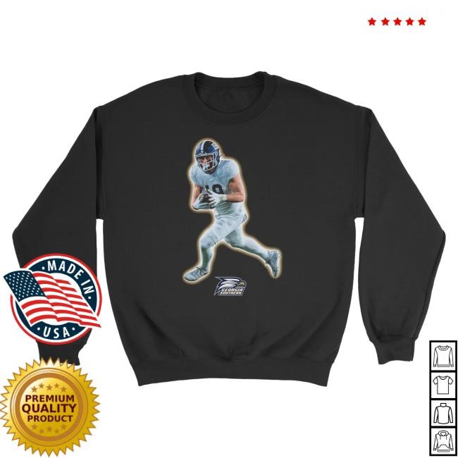 Official NIL Georgia Southern Merch Black Portrait Hot Shirt GeorgiaSouthern