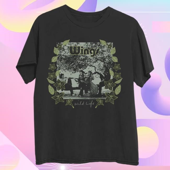 Official Paul McCartney Merch Wild Life Album Tee PaulMcCartney