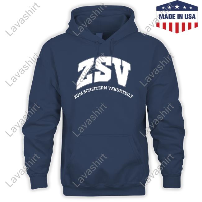 Zsv Zum Scheitern Verurteilt College Navy Sweatshirt
